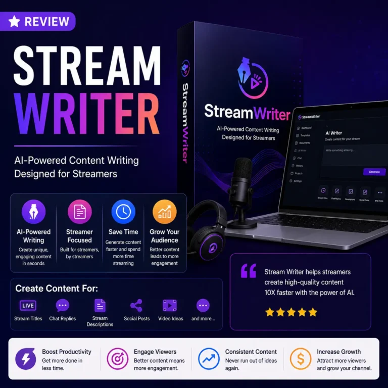 Stream Writer Review 2026 - Create KDP Books In 1 Click