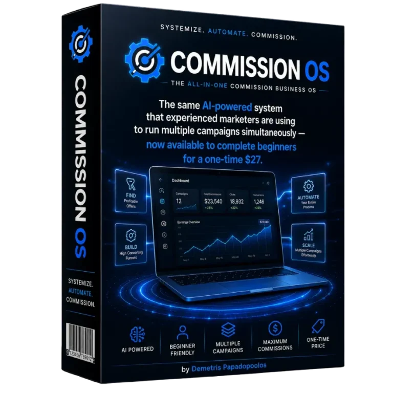 CommissionOS Review 2026: AI-Powered CPA Marketing Tool for Beginners?