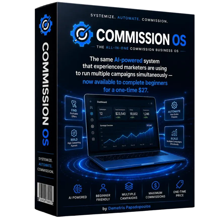 CommissionOS Review 2026: AI-Powered CPA Marketing Tool for Beginners?