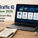 AI Traffic IQ review featuring an AI-powered traffic optimization training system for affiliate marketers to improve paid traffic, solo ads, conversions, and ROI