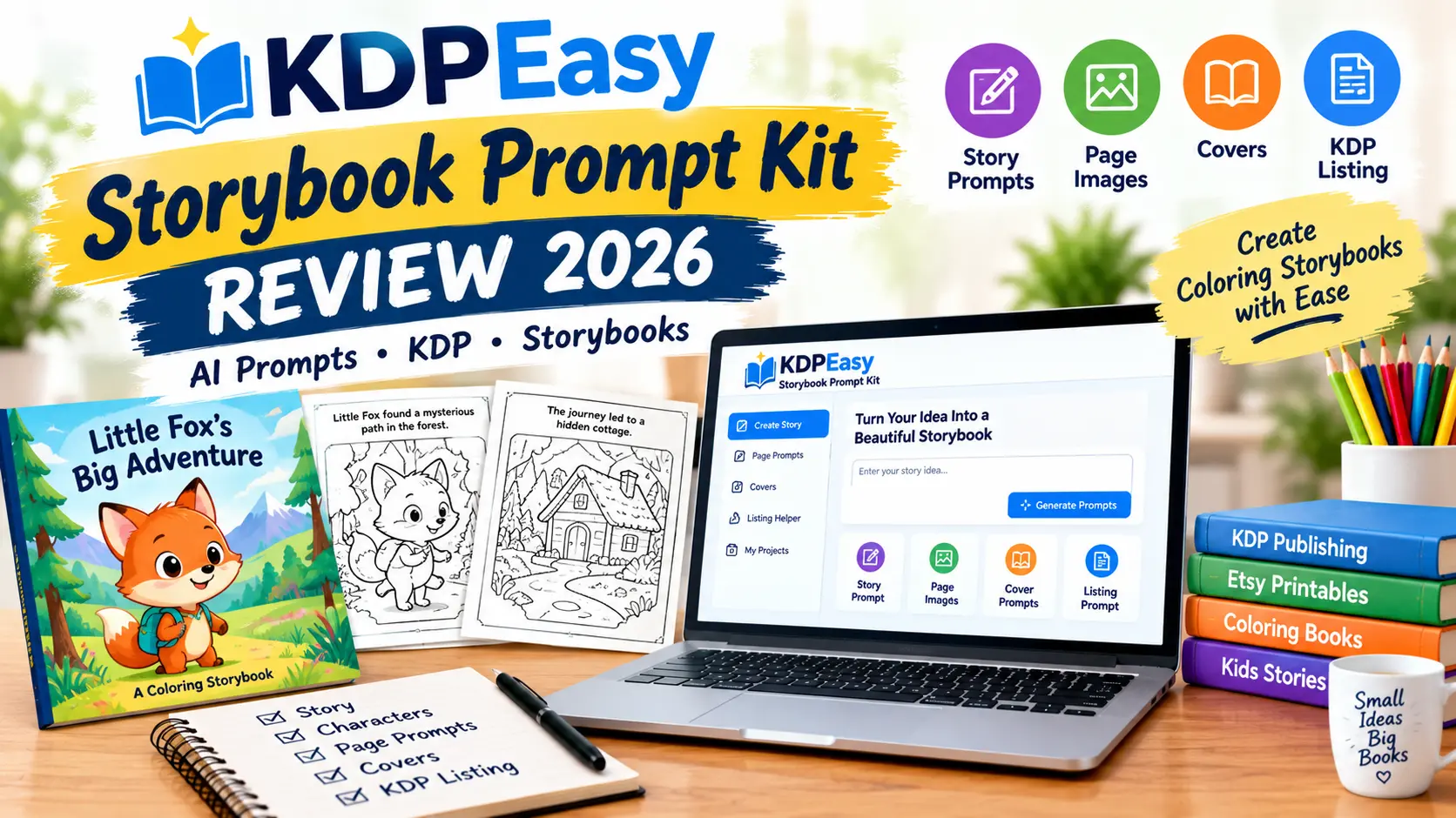 KDPEasy Storybook Prompt Kit Review 2026
