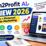 Pin2Profit AI Review 2026 for Pinterest affiliate marketing