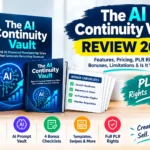 The AI Continuity Vault Review 2026 – AI membership PLR product