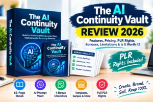 The AI Continuity Vault Review 2026 – AI membership PLR product